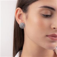 Pendientes Gerardo Sacco Mujer in Plata 28006 - 28006
